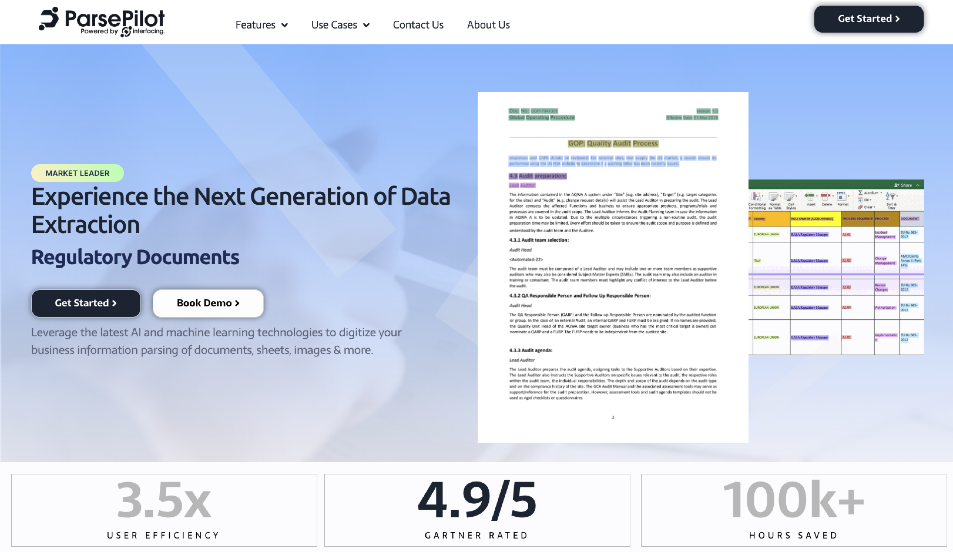 AI Powered Content Document Parser AiDocParser